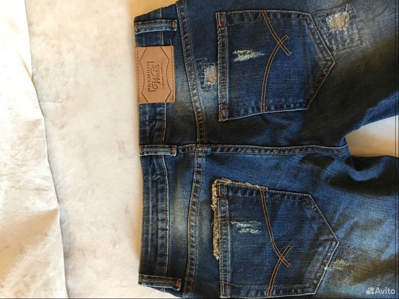 Джинсы Zara premium wash