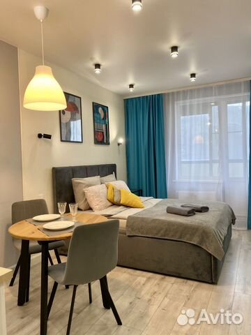 Квартира-студия, 23 м², 1 кровать 
Квартира-студия, 23 м², 1 кровать