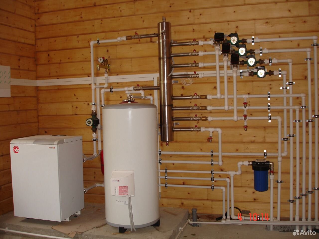Водопровод и отопление в частном доме