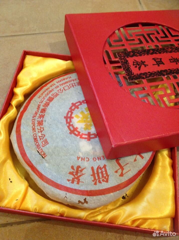 Коллекционный китайский чай пуэр 2003-2005-2007гг купить на Зозу.ру - фотография № 2