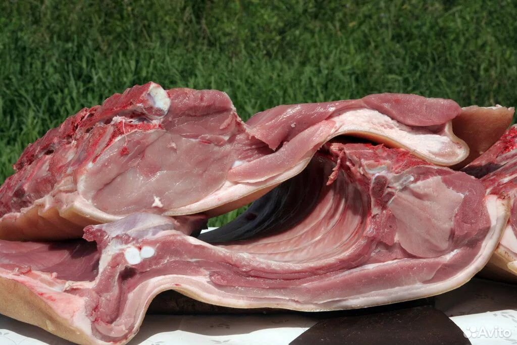 Мясо домашних свиней