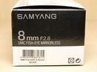 Объектив Samyang 8MM для Sony Nex (fisheye, фишай) объявление продам