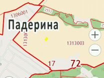 Кадастровая карта падерина тюмень