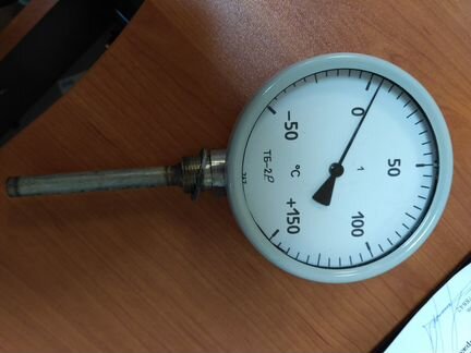Термометр биметаллический показывающий