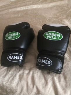 Боксерские перчатки green hill