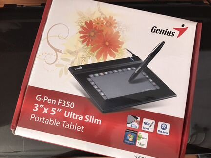 Графический планшет Genius g-pen f350
