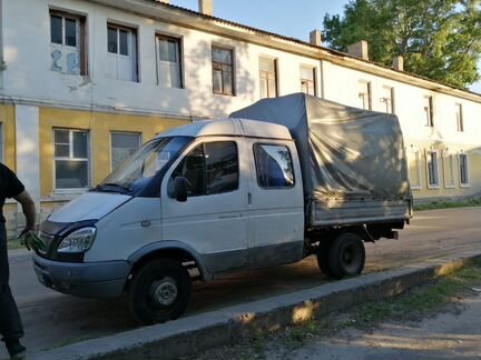 ГАЗ ГАЗель 33023 2.4 МТ, 2002, фургон