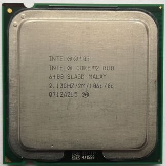 Процессор Intel Core 2 Duo 6400 Сокет 775