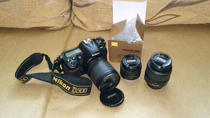 Фотоаппарат Nikon D300 + 3 объектива