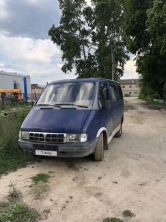 ГАЗ Соболь 2217 2.3 МТ, 2000, микроавтобус, битый