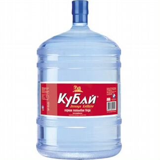 Вода питьевая в 19 литровых бутылях