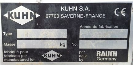 Kuhn mds 935