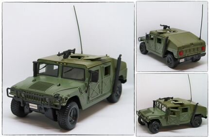 Модели Hummer в масштабе 1:27