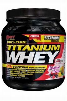 Протеин SAN 100 Pure Titanium Whey 900гр