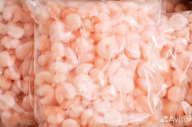 Креветки очищенные 1кг
