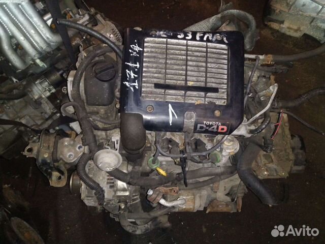 Двс Toyota Yaris 1.4 d4d 2005 год