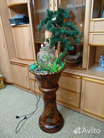 Фонтан большой напольный