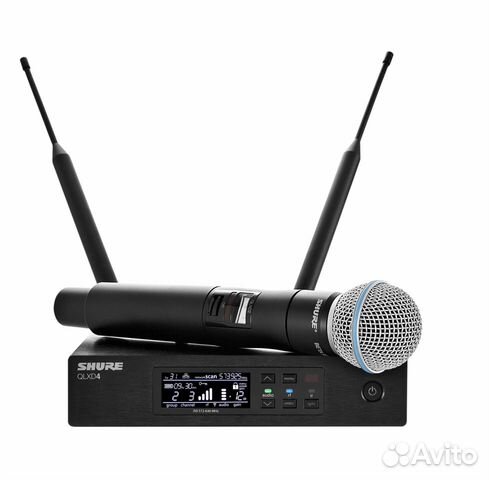 Shure qlxd24E/B58 цифровая вокальная радиосистема