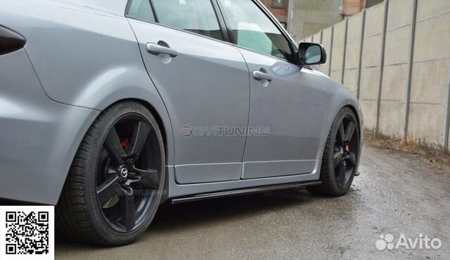 Пороги Мазда 6 Mazda 6 GG 2002