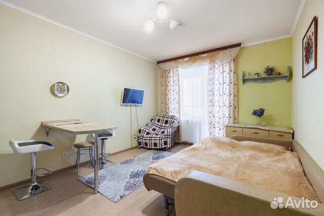 

Квартира-студия, 27 м², 2 кровати