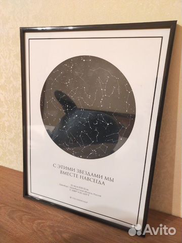 Карта Звездного неба Подарок