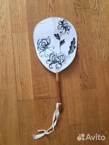 Антикварный театральный веер