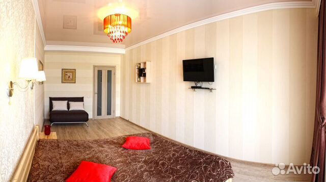 

1-к. квартира, 44 м², 2 кровати