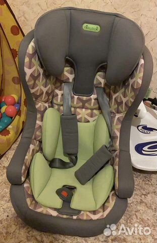 Автокресло Parusok Isofix 9-36 кг зеленый