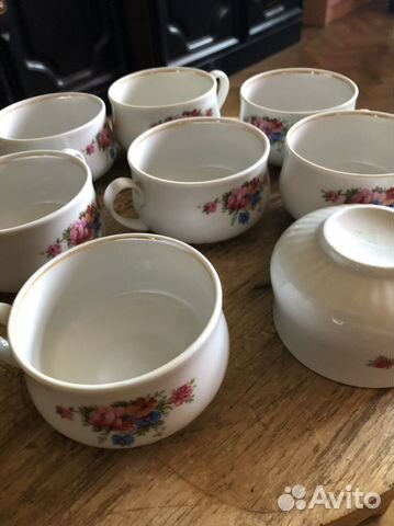 Фарфоровая посуда времен СССР