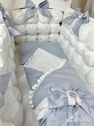 Бортики, одеяло в кроватку