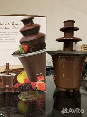 Шоколадный фонтан Chocolate Fondue Fountain Mini К