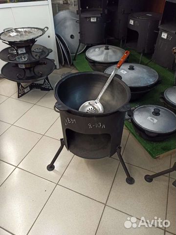 Печь под казан 8-10литров без трубы