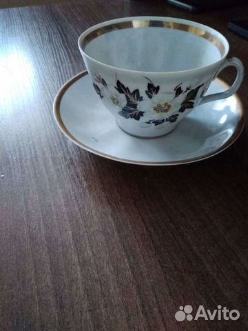 Чашка чайная с блюдцем