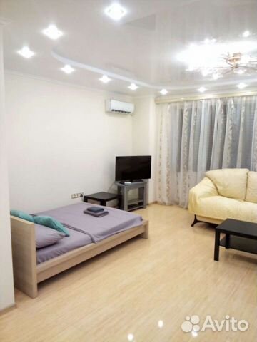 

Квартира-студия, 44 м², 2 кровати