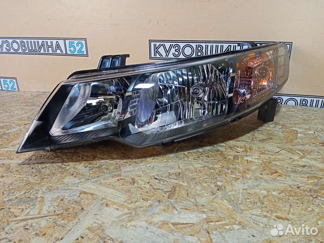 Фара левая Kia Cerato (09-12г) седан черная М/К