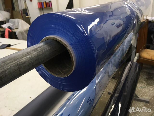 Пленка пвх 0,5 мм прозрачная для окон морозостойка