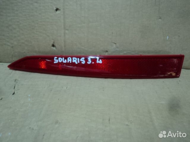 Катафот левый Hyundai Solaris 2 (17-н.в.)