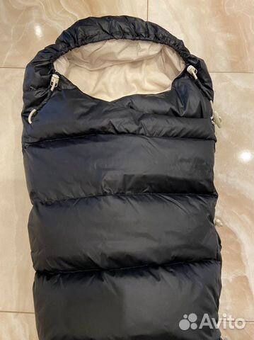 Зимний пуховой конверт Stokke Sleeping bag (черный