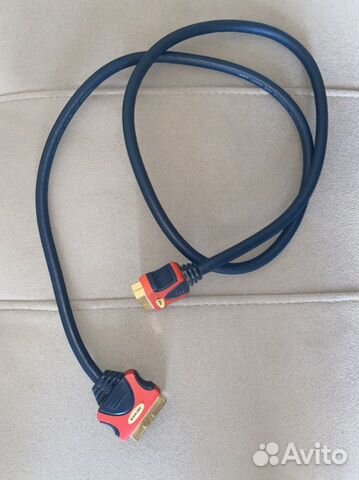 Кабель видео аудио Scart - Scart