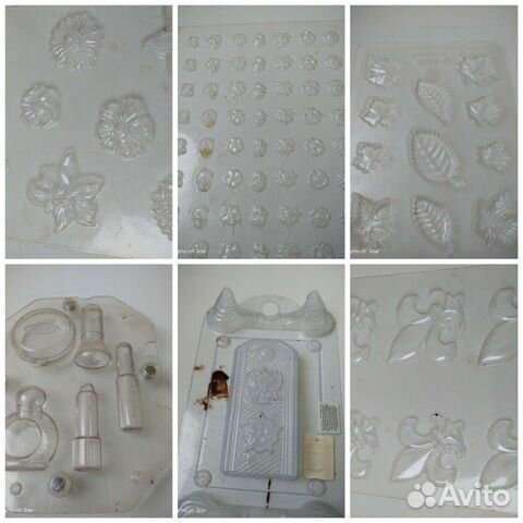 Формы для шоколада, для мыла и свечей