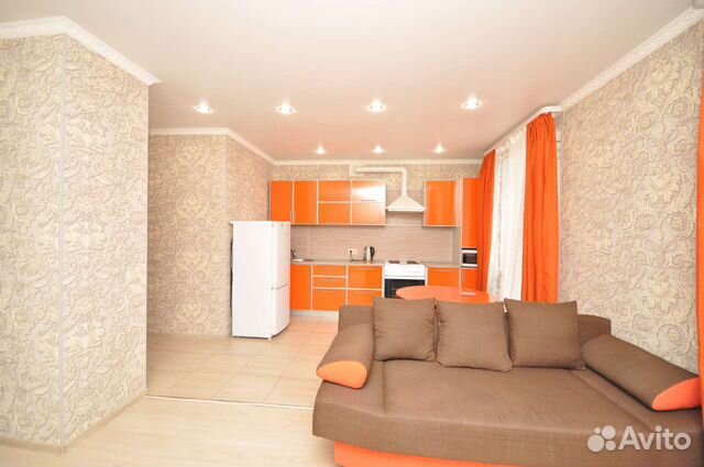 

1-к. квартира, 40 м², 2 кровати