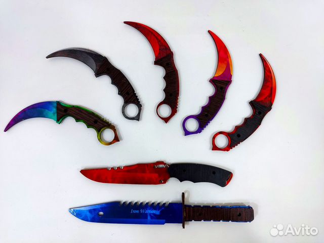 Нож из дерева различные модели