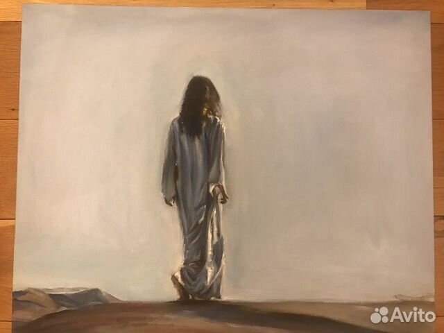 Картина маслом, 50х40, «дюна»