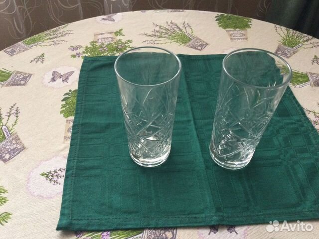 Фужеры, бокалы, стаканы, графин