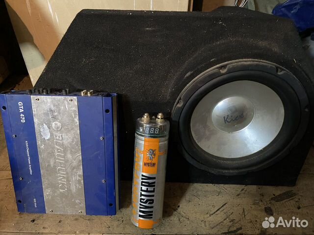 Сабвуфер усилитель и конденсатор