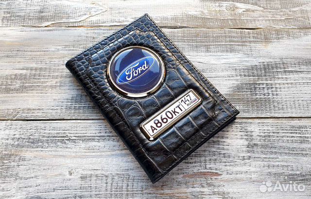 Обложка с номером авто