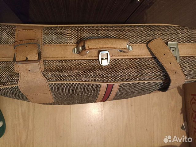 Чемодан СССР ретро на колесиках