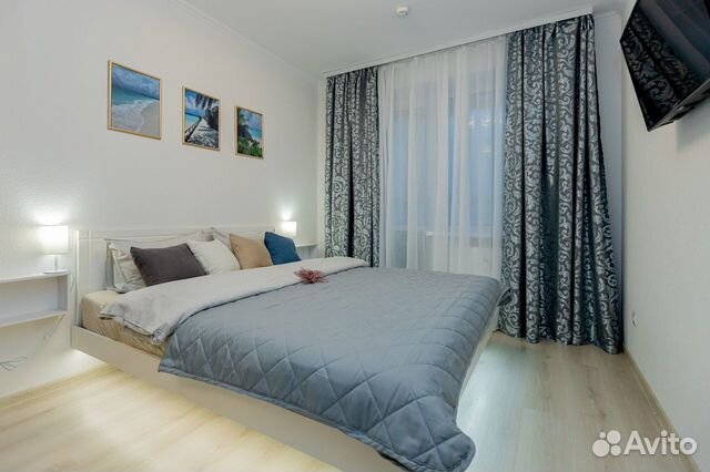 

1-к. квартира, 35 м², 2 кровати