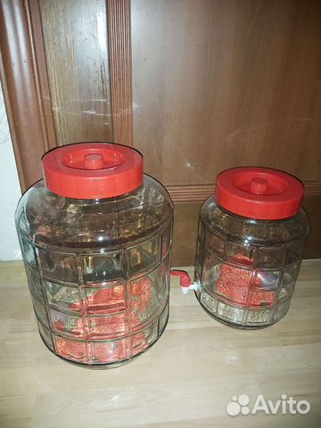 Банка с гидрозатвором 9л