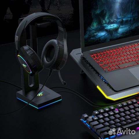 Подставка для наушников Havit RGB
